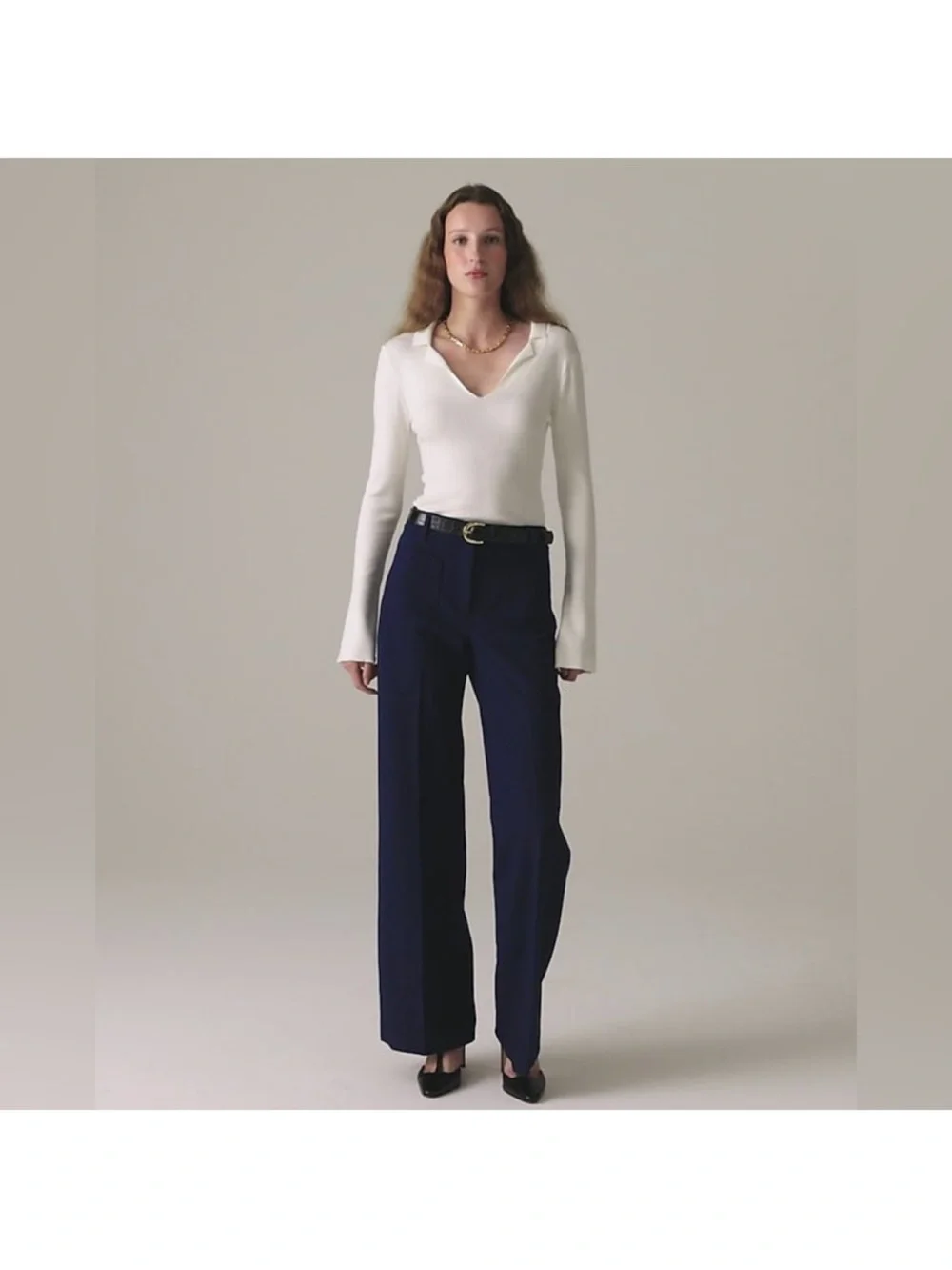 NWOT J. Crew | Carolina pant in four-season stretch | Navy | Size 6 (hemmed)